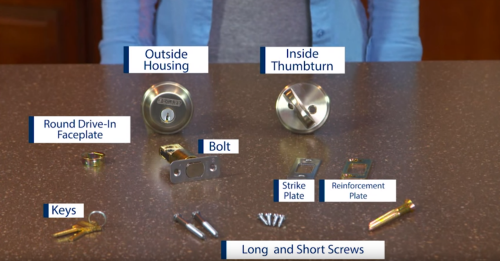 How to Prepare Your Front Door to Install a Deadbolt Lock