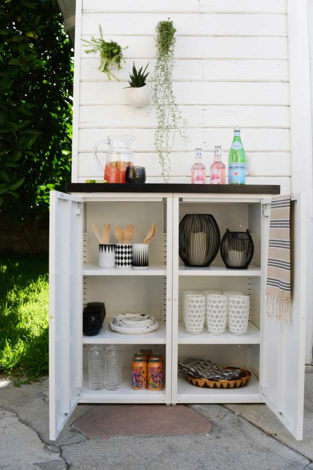 Diy Outdoor Storage Cabinet Ideas