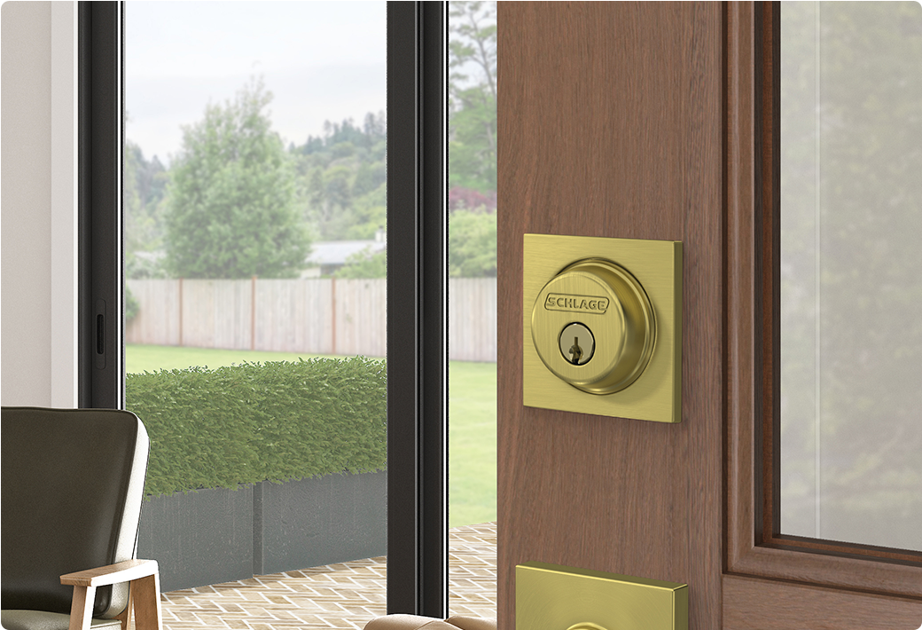 stylish deadbolt lock for front door