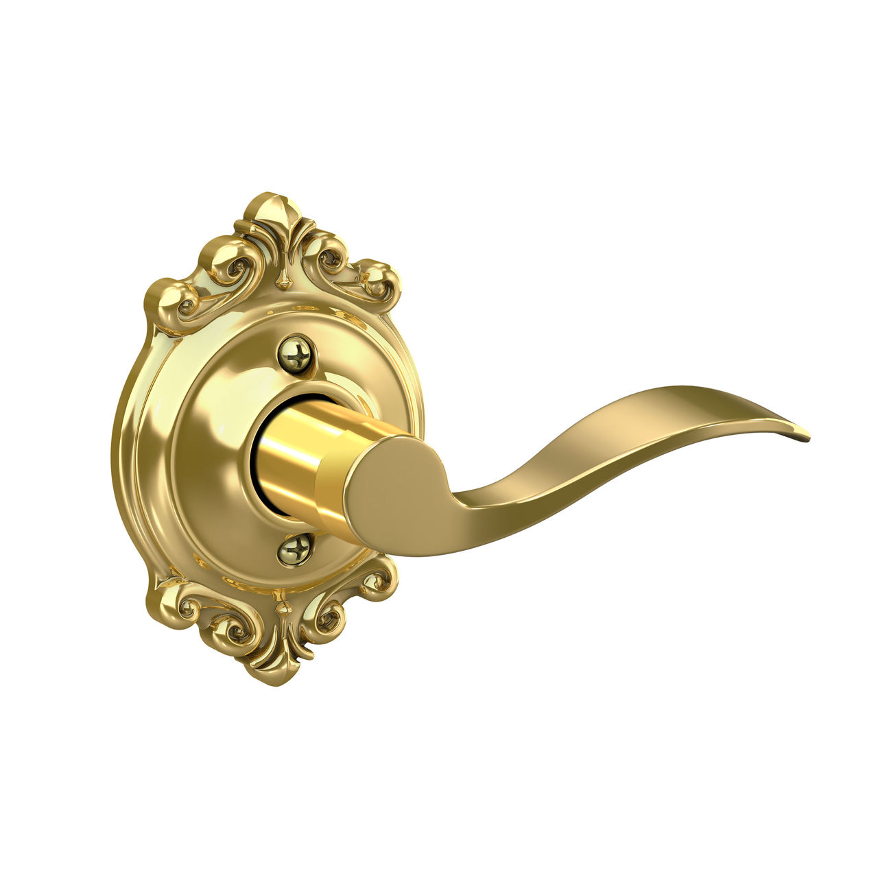 Accent Lever Non-Turning Lock