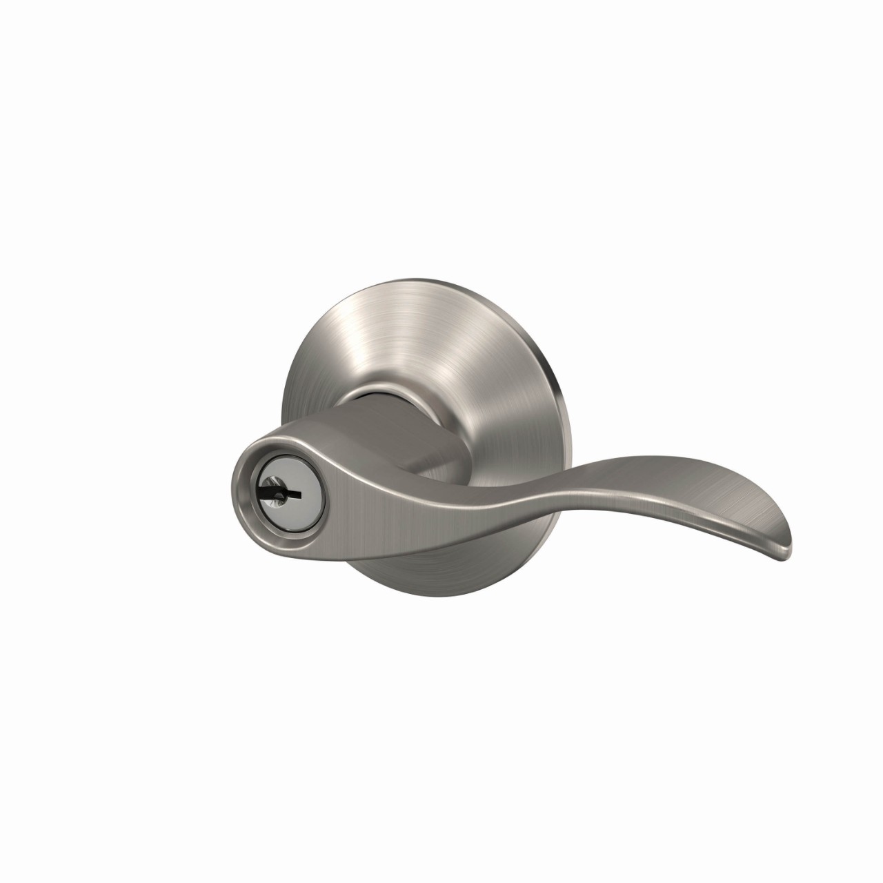 Accent Lever Keyed Entry Lock
